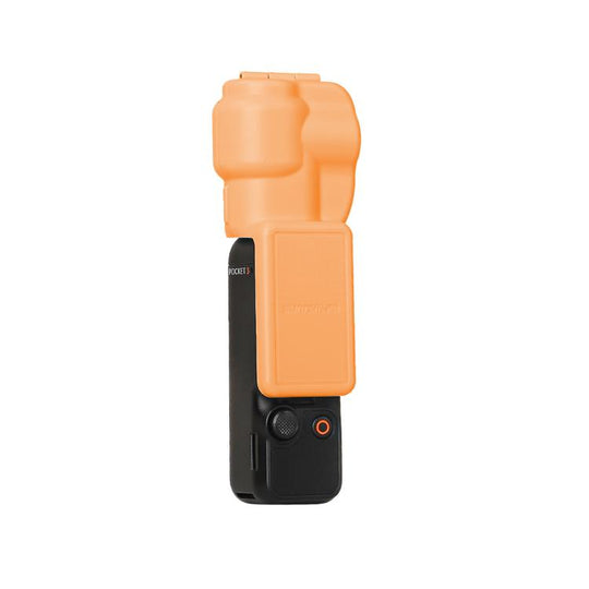 For DJI OSMO Pocket 3 Sunnylife Colorful Gimbal Cover Camera Protector Screen Protective Case(Orange)