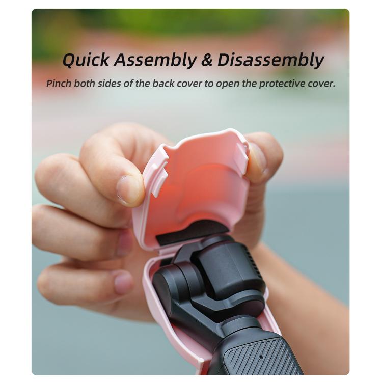 For DJI OSMO Pocket 3 Sunnylife Colorful Gimbal Cover Camera Protector Screen Protective Case(Pink) - Case & Bags by Sunnylife | Online Shopping UK | buy2fix
