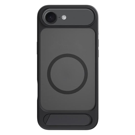 For iPhone Air Kalebol MagSafe Invisible Tilt Holder PC Hybrid TPU Case(Black) - iPhone Air Cases by Kalebol | Online Shopping UK | buy2fix
