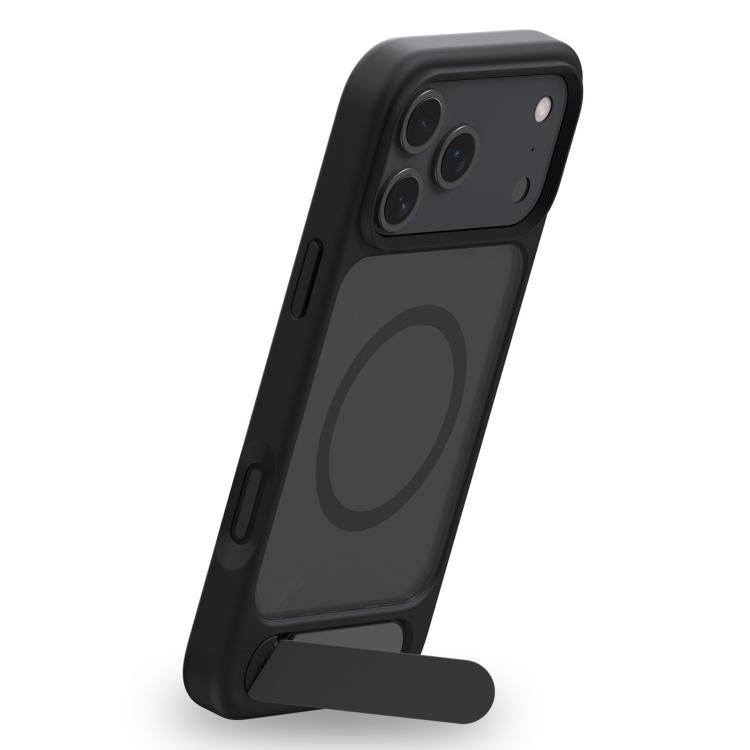 For iPhone Air Kalebol MagSafe Invisible Tilt Holder PC Hybrid TPU Case(Navy Blue) - iPhone Air Cases by Kalebol | Online Shopping UK | buy2fix