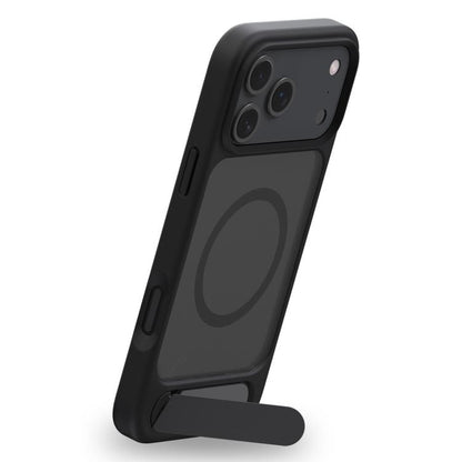 For iPhone Air Kalebol MagSafe Invisible Tilt Holder PC Hybrid TPU Case(Navy Blue) - iPhone Air Cases by Kalebol | Online Shopping UK | buy2fix