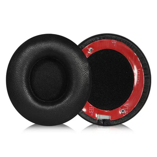 1 Pair Lambskin Replacement Earpads For Beats Solo3 / Solo2 Wireless(Black) - Earmuff & Pad by buy2fix | Online Shopping UK | buy2fix