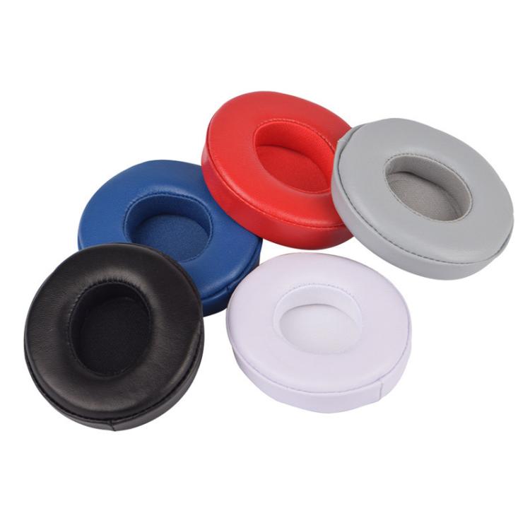 1 Pair Lambskin Replacement Earpads For Beats Solo3 / Solo2 Wireless(Grey) - Earmuff & Pad by buy2fix | Online Shopping UK | buy2fix