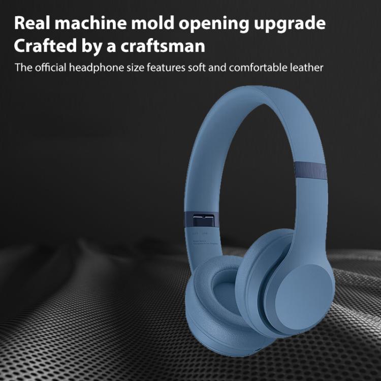 1 Pair Protein Leather Replacement Earpads For Beats Solo4(Matte Black) - Earmuff & Pad by buy2fix | Online Shopping UK | buy2fix