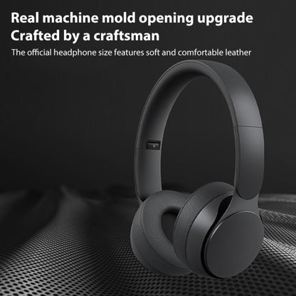 1 Pair Protein Leather Replacement Earpads For Beats Solo Pro(Grey) - Earmuff & Pad by buy2fix | Online Shopping UK | buy2fix