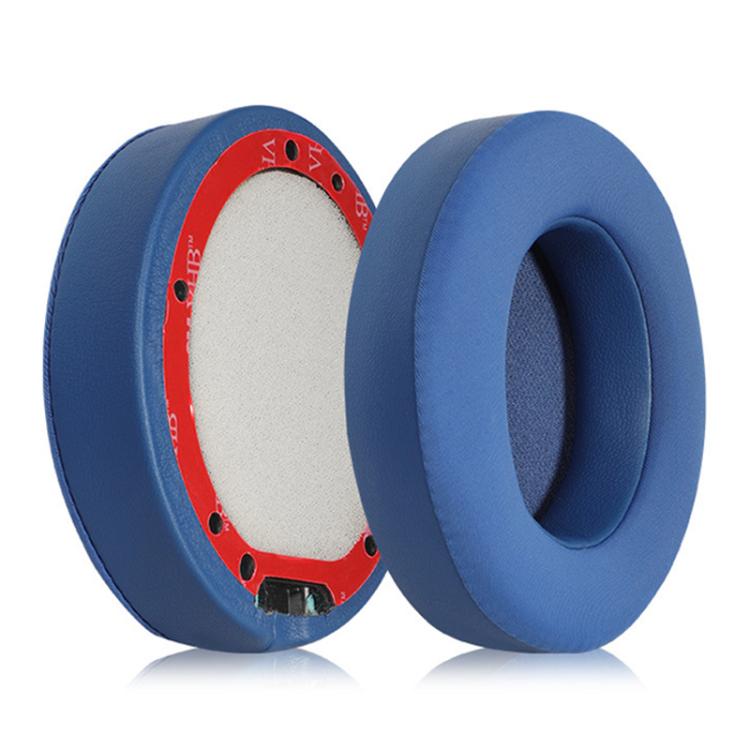 1 Pair Ice Feeling Gel Replacement Earpads For Beats Studio3 / 2(Dark Blue) - Earmuff & Pad by buy2fix | Online Shopping UK | buy2fix