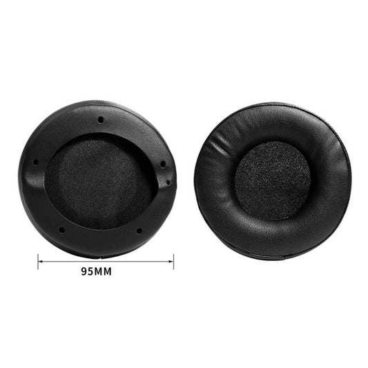 2pcs Protein Leather Replacement Earpads For EDIFIER G4 Pro(Black) - Earmuff & Pad by buy2fix | Online Shopping UK | buy2fix