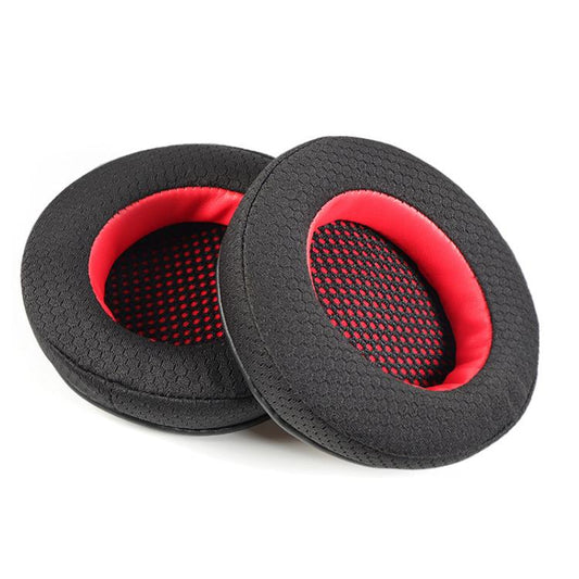 2pcs Mesh Replacement Earpads For EDIFIER HECATE G4(Black Red) - Earmuff & Pad by buy2fix | Online Shopping UK | buy2fix