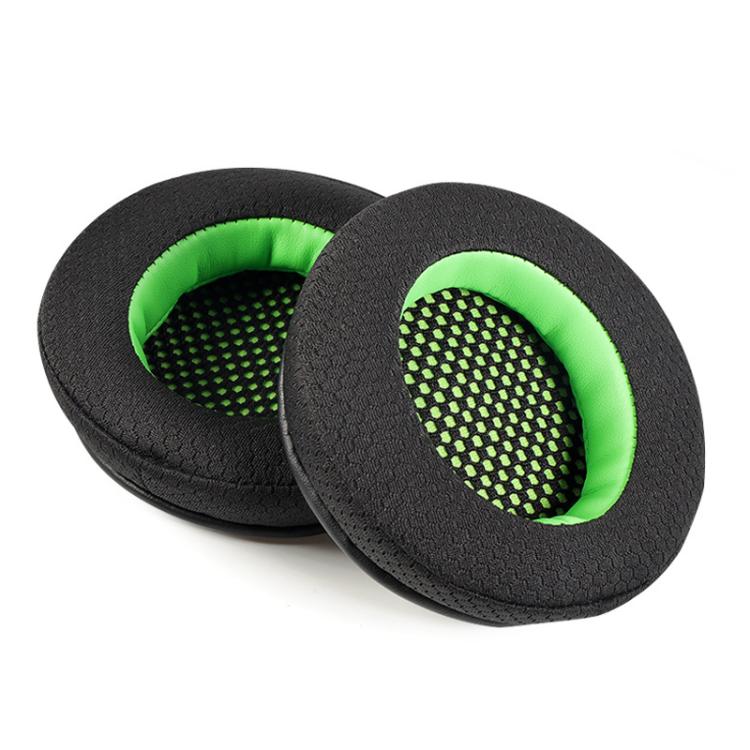 2pcs Mesh Replacement Earpads For EDIFIER HECATE G4(Black Green) - Earmuff & Pad by buy2fix | Online Shopping UK | buy2fix