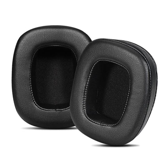 1 Pair Protein Leather Replacement Earpads For EDIFIER G5 / G50 / G35 / G3(Black)