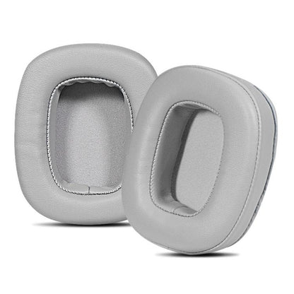 1 Pair Protein Leather Replacement Earpads For EDIFIER G5 / G50 / G35 / G3(Grey) - Earmuff & Pad by buy2fix | Online Shopping UK | buy2fix