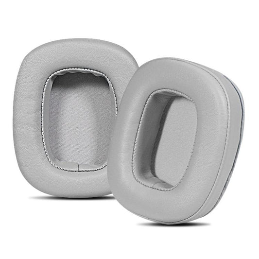1 Pair Protein Leather Replacement Earpads For EDIFIER G5 / G50 / G35 / G3(Grey) - Earmuff & Pad by buy2fix | Online Shopping UK | buy2fix