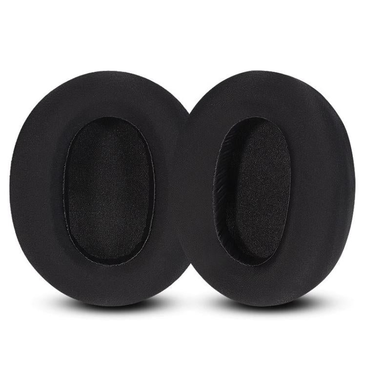 2pcs Ice Silk Cloth Replacement Earpads For EDIFIER W820NB / Free Pro / K820NC(Black) - Earmuff & Pad by buy2fix | Online Shopping UK | buy2fix