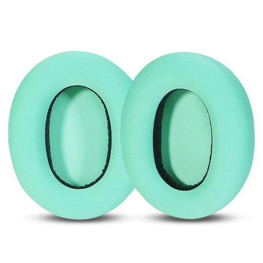 2pcs Ice Silk Cloth Replacement Earpads For EDIFIER W820NB / Free Pro / K820NC(Green) - Earmuff & Pad by buy2fix | Online Shopping UK | buy2fix