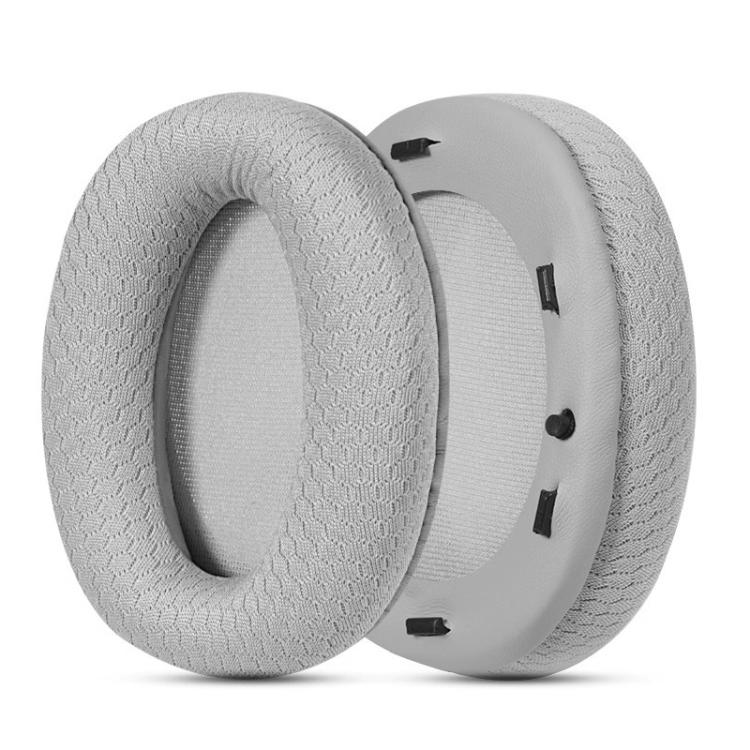 2pcs Mesh Snap-on Replacement Earpads For EDIFIER W800BT PLUS(Grey) - Earmuff & Pad by buy2fix | Online Shopping UK | buy2fix