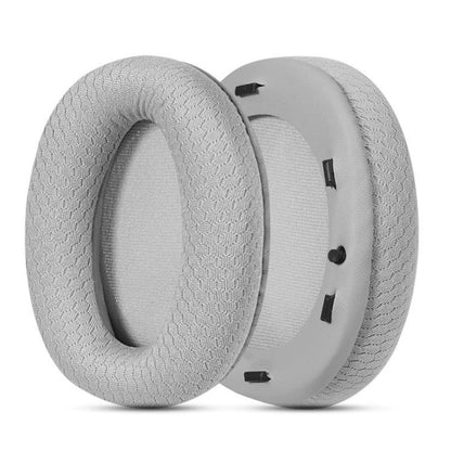 2pcs Mesh Snap-on Replacement Earpads For EDIFIER W800BT PLUS(Grey) - Earmuff & Pad by buy2fix | Online Shopping UK | buy2fix