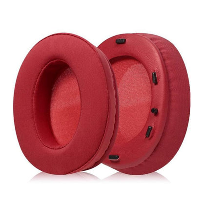 2pcs Ice Feeling Gel Cloth Snap-on Replacement Earpads For EDIFIER W800BT PLUS(Red) - Earmuff & Pad by buy2fix | Online Shopping UK | buy2fix