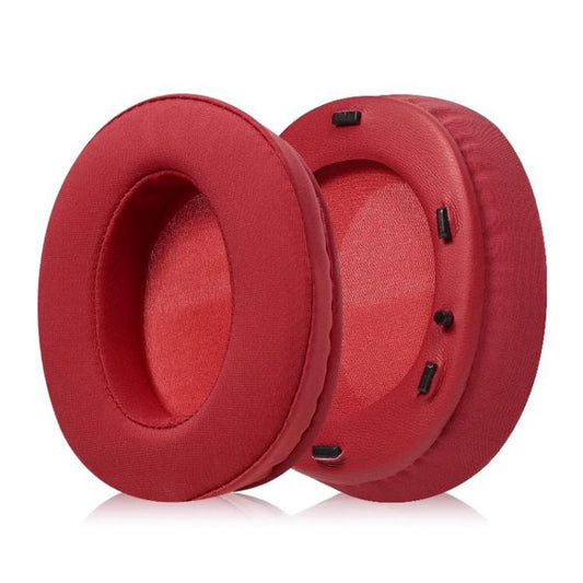 2pcs Ice Feeling Gel Cloth Snap-on Replacement Earpads For EDIFIER W800BT PLUS(Red) - Earmuff & Pad by buy2fix | Online Shopping UK | buy2fix