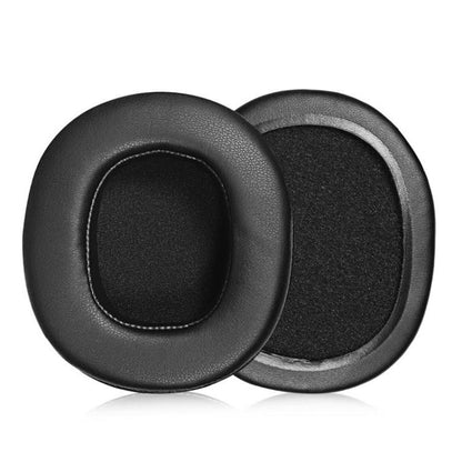 2pcs Protein Leather Replacement Earpads For EDIFIER W800BT(Black) - Earmuff & Pad by buy2fix | Online Shopping UK | buy2fix