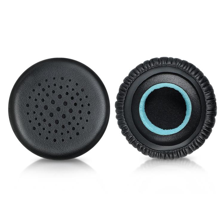 2pcs Protein Leather Replacement Earpads For EDIFIER H690 / W570BT / W670BT / H690P(Black) - Earmuff & Pad by buy2fix | Online Shopping UK | buy2fix