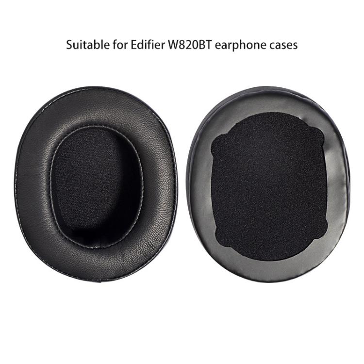 2pcs Lambskin Replacement Earpads For EDIFIER W820BT(Grey) - Earmuff & Pad by buy2fix | Online Shopping UK | buy2fix
