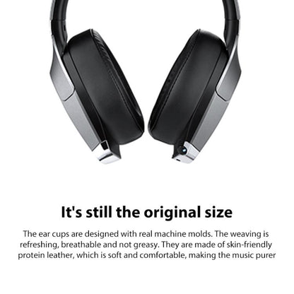 1 Pair Ice Silk Cloth Replacement Earpads For EDIFIER HECATE GX(Black) - Earmuff & Pad by buy2fix | Online Shopping UK | buy2fix