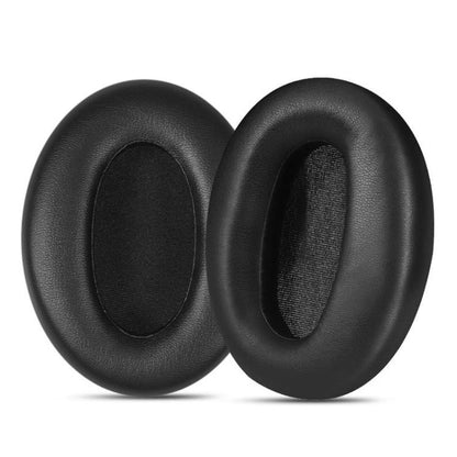 2pcs Protein Leather Replacement Earpads For EDIFIER MT6 Pro(Black) - Earmuff & Pad by buy2fix | Online Shopping UK | buy2fix