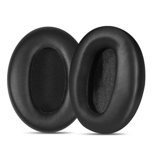 2pcs Protein Leather Replacement Earpads For EDIFIER MT6 Pro(Black) - Earmuff & Pad by buy2fix | Online Shopping UK | buy2fix
