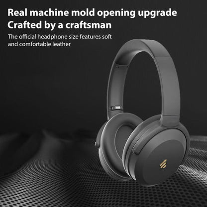 2pcs Protein Leather Replacement Earpads For EDIFIER MT6 Pro(Black) - Earmuff & Pad by buy2fix | Online Shopping UK | buy2fix