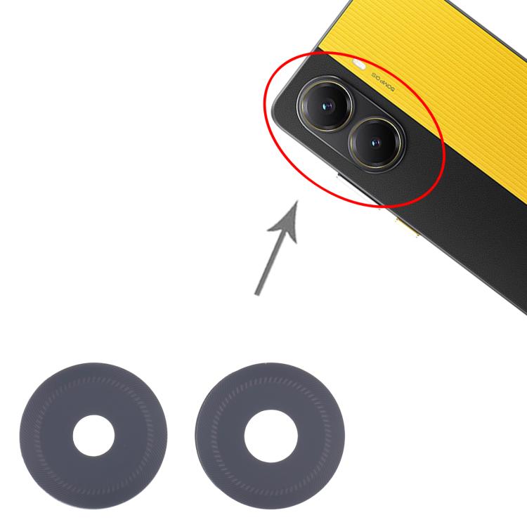 For Xiaomi POCO X7 Pro 10set OEM Back Camera Lens - Camera by buy2fix | Online Shopping UK | buy2fix