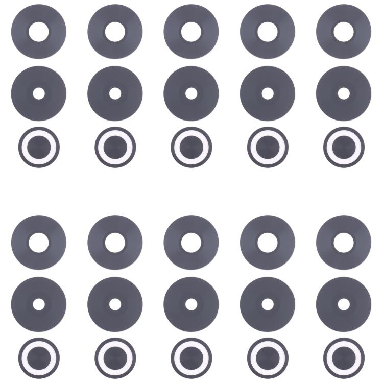 For Xiaomi Poco M6 4G 10set OEM Back Camera Lens - Camera by buy2fix | Online Shopping UK | buy2fix