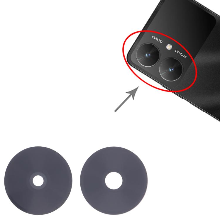 For Xiaomi Poco M6 5G 10set OEM Back Camera Lens - Camera by buy2fix | Online Shopping UK | buy2fix