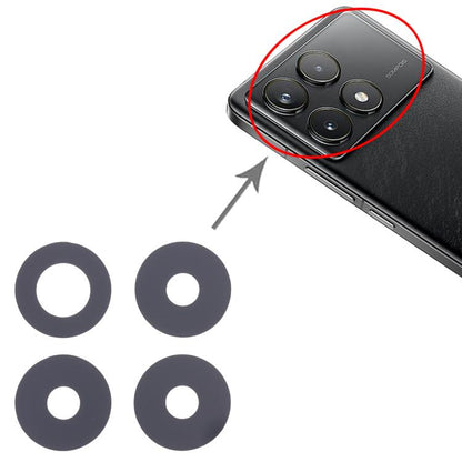 For Xiaomi Poco F6 Pro 10set OEM Back Camera Lens - Camera by buy2fix | Online Shopping UK | buy2fix