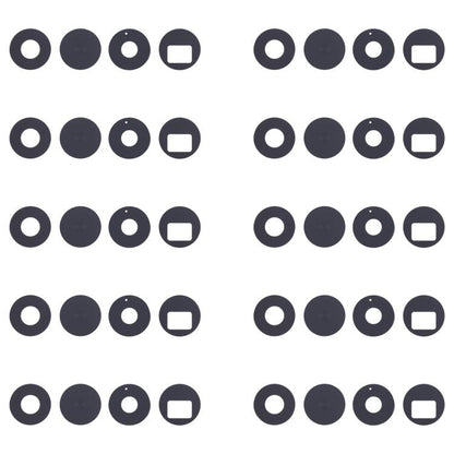 For Xiaomi 15 Pro 10set OEM Back Camera Lens - Camera by buy2fix | Online Shopping UK | buy2fix