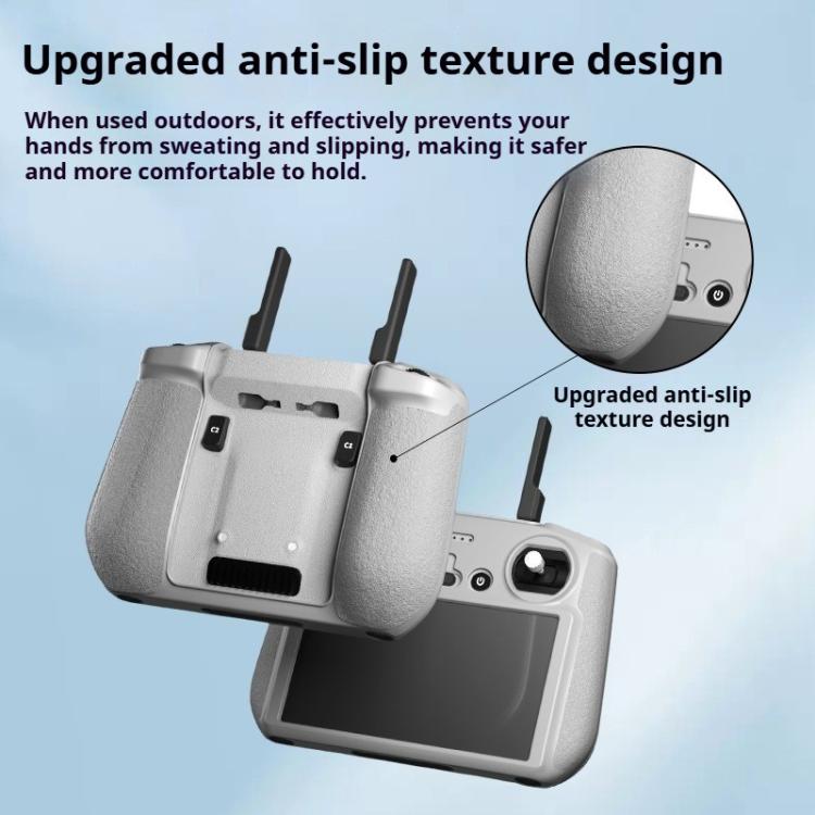For DJI RC 2 Remote Control Shockproof Anti-scratch Silicone Case(Grey) - Others by buy2fix | Online Shopping UK | buy2fix