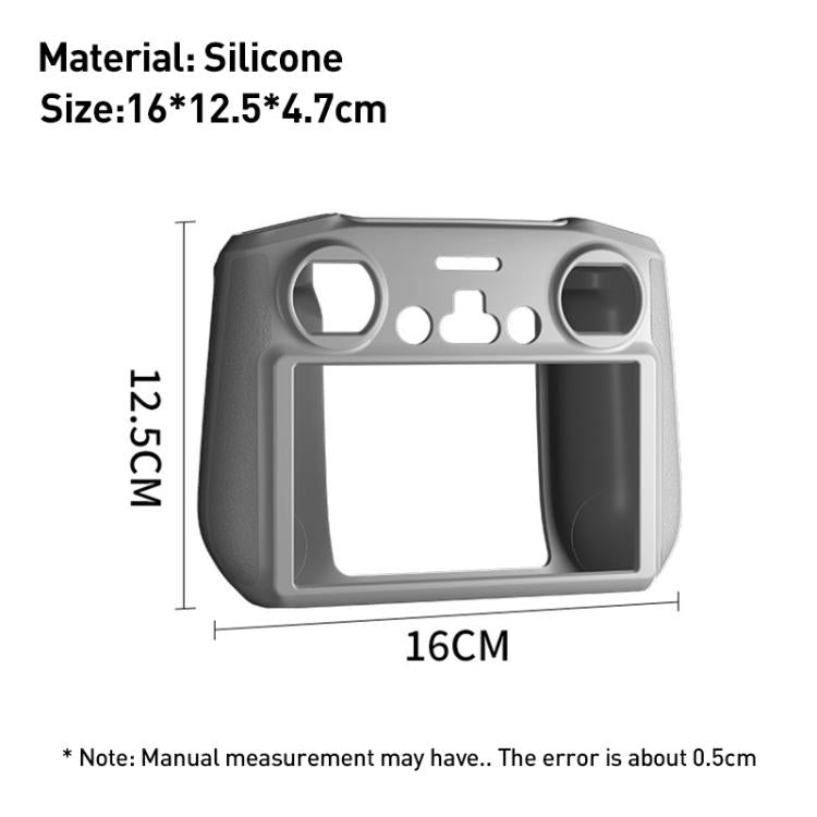 For DJI RC 2 Remote Control Shockproof Anti-scratch Silicone Case(Grey) - Others by buy2fix | Online Shopping UK | buy2fix