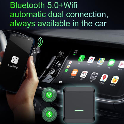 A113 Android 13 Wired CarPlay, Android Auto to Wireless Smart Box(Black) - Bluetooth Adapters by buy2fix | Online Shopping UK | buy2fix