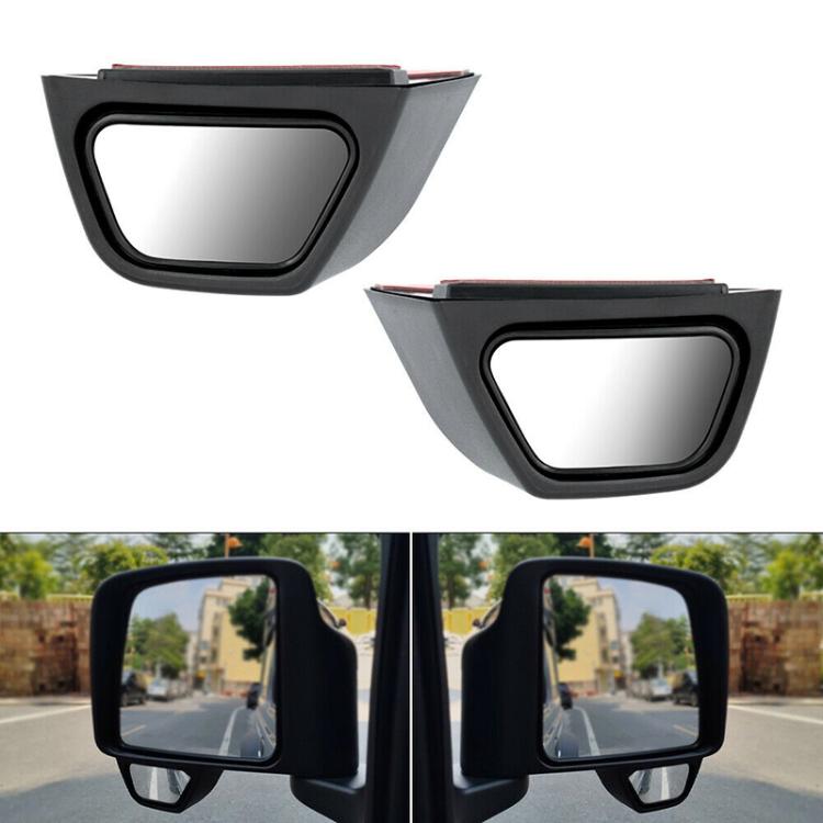 For Suzuki Jimny JB74 / JB64 2018- Car Rear-view Blind Spot Wide-angle Auxiliary Mirror, Type:Left Side(Black) - Convex Mirror & Accessories by buy2fix | Online Shopping UK | buy2fix