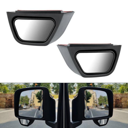 For Suzuki Jimny JB74 / JB64 2018- Car Rear-view Blind Spot Wide-angle Auxiliary Mirror, Type:Left Side(Black) - Convex Mirror & Accessories by buy2fix | Online Shopping UK | buy2fix
