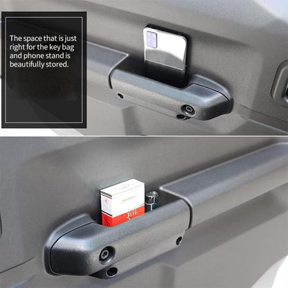 1 Pair For Suzuki Jimny JB74 / JB64 2018- Car Door Storage Box(Black) - Stowing Tidying by buy2fix | Online Shopping UK | buy2fix