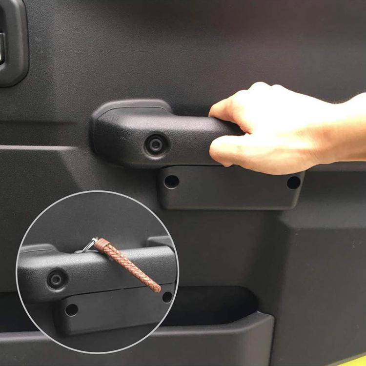 1 Pair For Suzuki Jimny JB74 / JB64 2018- Car Door Storage Box(Black) - Stowing Tidying by buy2fix | Online Shopping UK | buy2fix