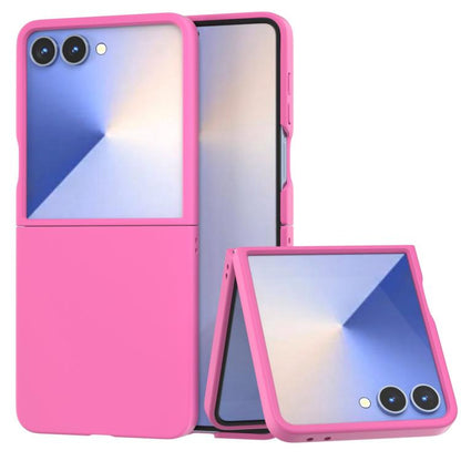 For Samsung Galaxy Z Flip7 Kalebol Paint-sprayed Solid Color PC Phone Case(Orange) - Galaxy Z Flip7 5G Cases by Kalebol | Online Shopping UK | buy2fix