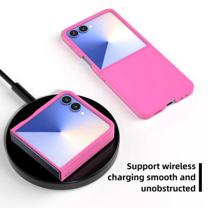 For Samsung Galaxy Z Flip7 Kalebol Paint-sprayed Solid Color PC Phone Case(Black) - Galaxy Z Flip7 5G Cases by Kalebol | Online Shopping UK | buy2fix