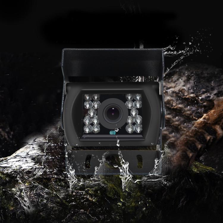 7 inch IPS HD Screen AHD Touch Button Car Reversing Rearview Camera Monitor Kit(Black) - Rearview Monitors by buy2fix | Online Shopping UK | buy2fix