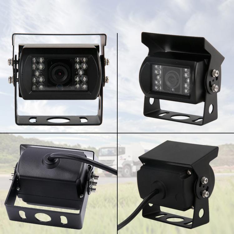 7 inch IPS HD Screen AHD Touch Button Car Reversing Rearview Camera Monitor Kit(Black) - Rearview Monitors by buy2fix | Online Shopping UK | buy2fix