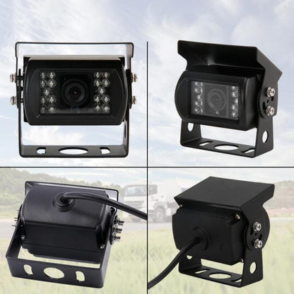 7 inch IPS HD Screen AHD Touch Button Car Reversing Rearview Camera Monitor Kit(Black) - Rearview Monitors by buy2fix | Online Shopping UK | buy2fix