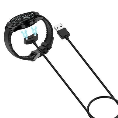 For Ticwatch Pro 5 xDfind USB Interface Smart Watch Charging Cable, Length: 1m(Black) - Charger by xDfind | Online Shopping UK | buy2fix
