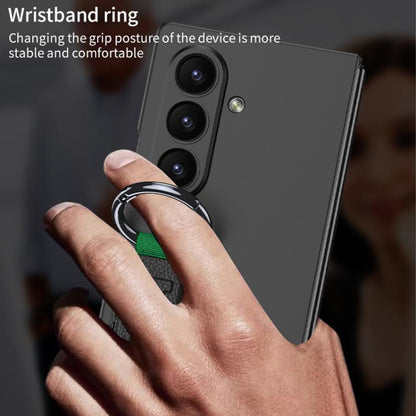 For Samsung Galaxy Z Fold7 5G GKK Integrated Ultra-thin Side Wristband Phone Case, Not Included Pen(Blue) - Galaxy Z Fold7 5G Cases by GKK | Online Shopping UK | buy2fix