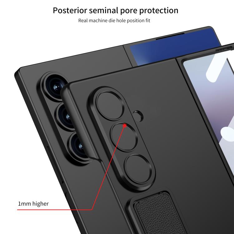 For Samsung Galaxy Z Fold7 5G GKK Integrated Ultra-thin Full Cover Phone Case with Bracket(Green) - Galaxy Z Fold7 5G Cases by GKK | Online Shopping UK | buy2fix