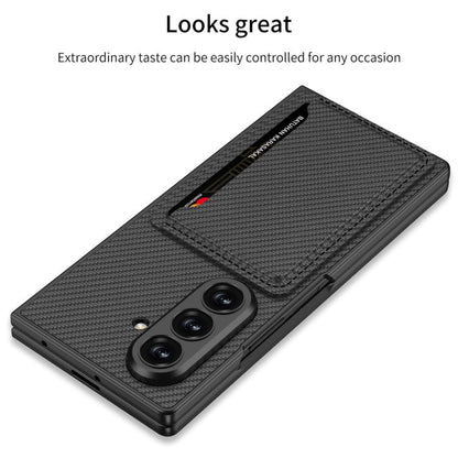 For Samsung Galaxy Z Fold7 5G GKK Integrated Ultra-thin Leather Phone Case with Card Slots(Titanium Grey) - Galaxy Z Fold7 5G Cases by GKK | Online Shopping UK | buy2fix